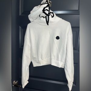MONCLER HOODIE TOP BIKER SHORT SET